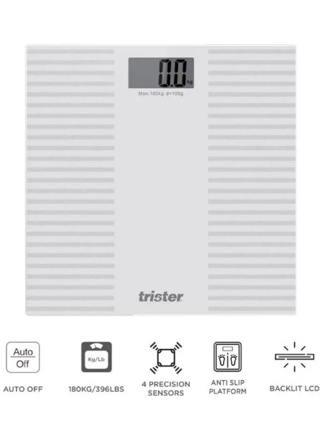 trister Personal Weighing Scale 180Kg : Ts-420Ps-S