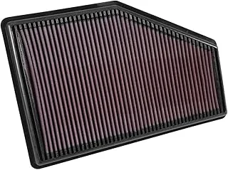 K&N Engine Air Filter: High Performance, Washable, Replacement Compatible with 2016-2019 Chevy/Buick/Cadillac/Holden/Opel/Vauxhall (Malibu, LaCrosse, Regal Sportback, XT4, Calais) 33-5049