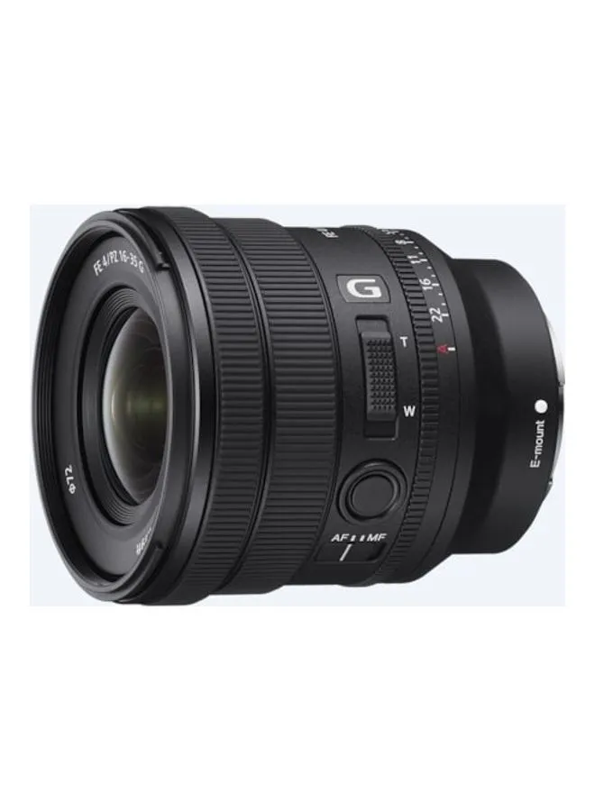 Sony FE PZ 16-35mm F4 G Sony Ultralight, Versatile Wide-Angle Power Zoom G Lens Black