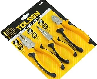 Tolsen Plier Set, 10400, 3PCS