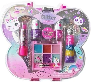 Hot Focus Glitter Cosmetic Caticorn, Multicolour, 068CAT