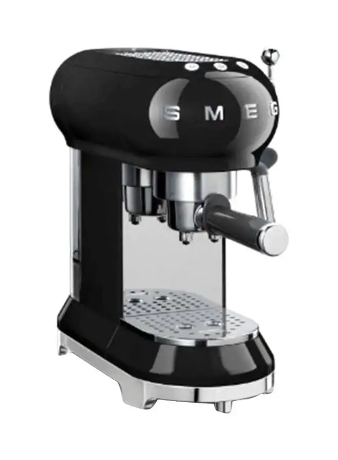 smeg 50's Retro Style Aesthetic Espresso Coffee Machine 1L 1350W 1.0 L 1350.0 W ECF01BLUK Black