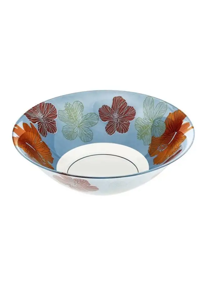 Luminarc Hibiscus Salad Bowl Blue 27cm