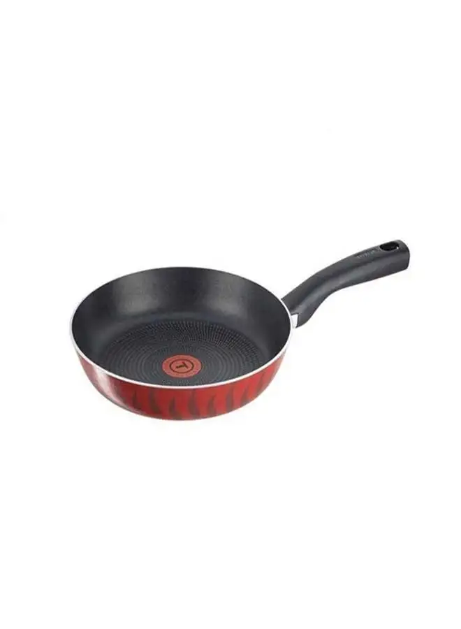 Tefal Aluminium Non Stick G6 Tempo Flame Frypan Red/Black