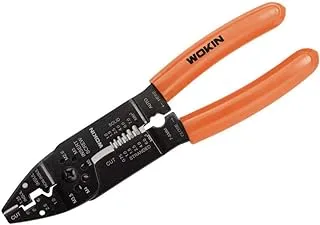 Wokin Wire Striping & Crimping Pliers (8.5In/215mm, Orange/Black)