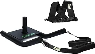 Rage Fitness Cf-Sl000 R2 Weighted Training Pull Sled, Black