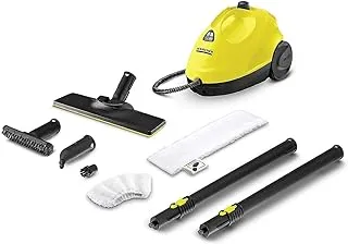 Karcher SC2 Steam Cleaner, 1500W, Powerful High-Pressure Home Cleaner, Multipurpose, Versatile Accessories, Ideal for Kitchen & Bathroom Use, Yellow