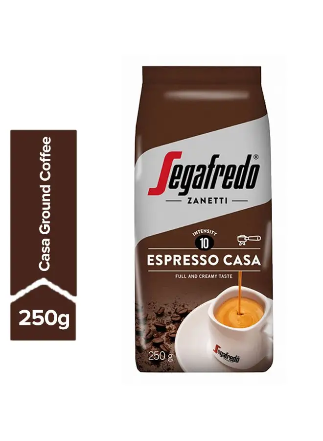 Segafredo Zanetti Espresso Casa Ground Coffee 250grams