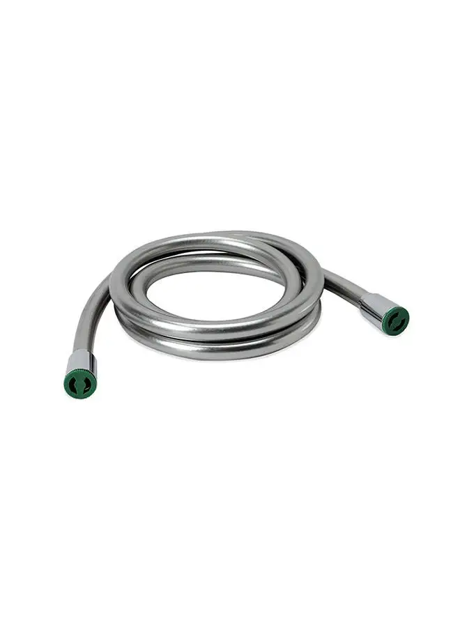 Bold Bold PVC Smooth Shower Hose 1.7M with Anti-Twist Brass Connections - Universal Replacement, Flexible, Kink and Leak Proof