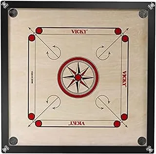 Vicky Carrom Board (Full) - Vicky,Brown