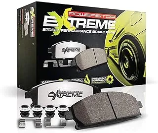 Power Stop Front Z26-1474A Carbon-Fiber Ceramic Brake Pads Street Performance Z26