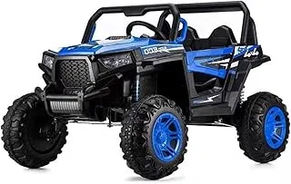 Ride On Megastar Zinger Utv Buggy 12 V With 2 Seats - Blue