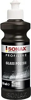 SONAX PROFILINE Glasspolish (250 ml) - Removes Slight Scratches, Blinding and Etching from Car Windows Made from Glass. Silicone Free | Item No. 02731410