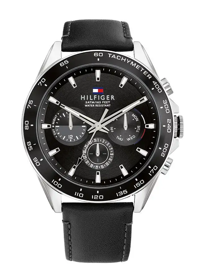 TOMMY HILFIGER Men's Owen Black Dial Watch - 1791964