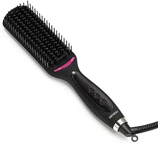 Revlon RVST2168 One Step Straight and Shine Heated Brush. Ionic technology, 10 digital LCD settings, One Size