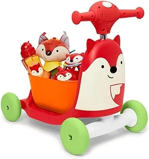 Skip Hop Zoo 3-In-1 Ride-On Toy, Fox