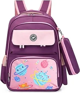 Eazy Kids Unicorn Planet school bag w/t Pencil Case