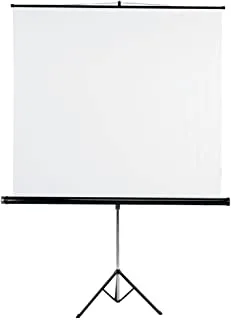 Hama 18793 Tripod Projection Screen, 155 cm x 155 cm Size, White