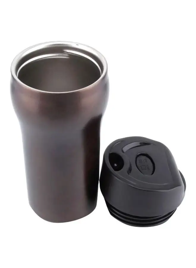 Nessan Double Wall Vacuum Mug 280ml Brown/Black