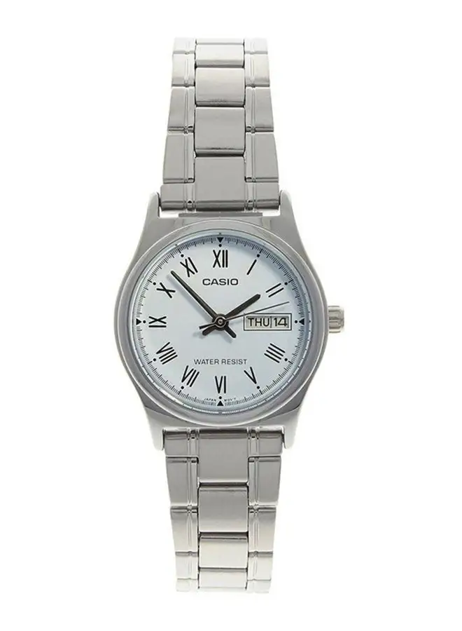 CASIO Women's Stainless Steel Analog Wrist Watch LTP-V006D-2BUDF