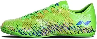 Nivia Encounter 9.0 Futsal Shoes, Neon Green-Blue UK-10