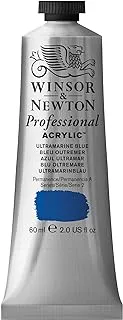 Winsor & Newton Professional Acrylic Color Paint, 60Ml Tube, Ultramarine Blue