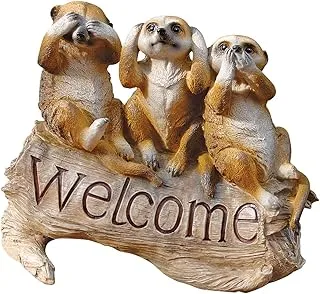 تصميم توسكانو The Meerkat Menagerie Welcome Statue