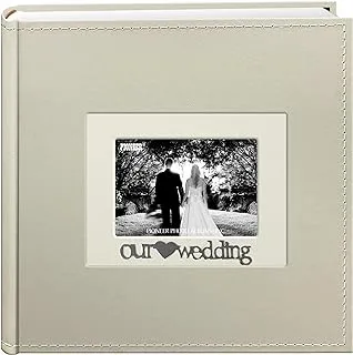 Pioneer 2up sentiments 4x6 photo album-wedding