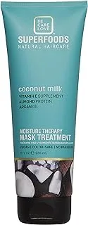 Be Care Love SuperFoods Coconut Milk Moisture Therapy Treatment Mask 8 oz