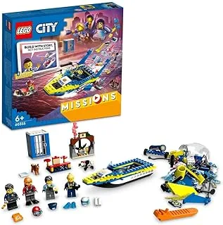 LEGO® City Water Police Detective Missions 60355 Building Blocks Police Toys Set (278 Pieces)