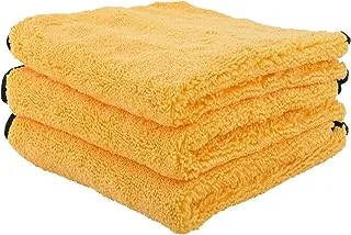 Chemical Guys MIC_506_03 Professional Grade Premium Microfiber Towels, Gold (16 in. x 16 in.) (Pack of 3)