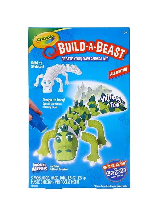 Crayola Build-A-Beast Alligator 27.31x19.69x0.66cm