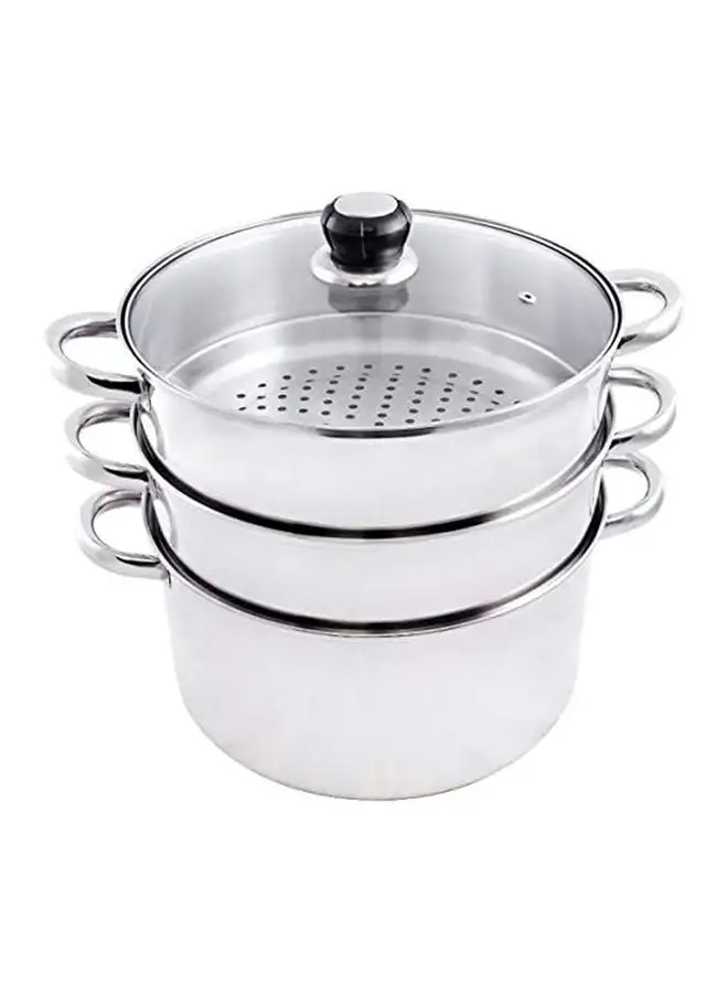 Wilson 3 Level Steamer Silver 28cm