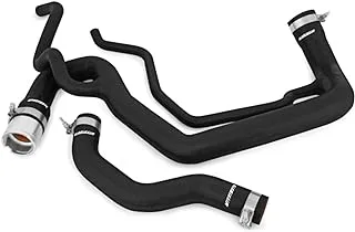 Mishimoto MMHOSE-CHV-06DBK طقم خرطوم مشعاع سيليكون متوافق مع شيفروليه 6.6L Duramax 2006-2010 أسود