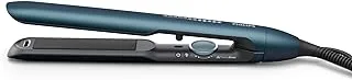 Philips 7000 Series Hair Iron with Ceramic Argan oil for fast and silky smooth result, Teal Metalic - BHS732/03