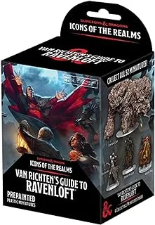 Wizkids D&D Icons of The Realms Miniatures: Van Richten's Guide to Ravenloft (Set 21) 4 Ct. Booster (Single Unit)