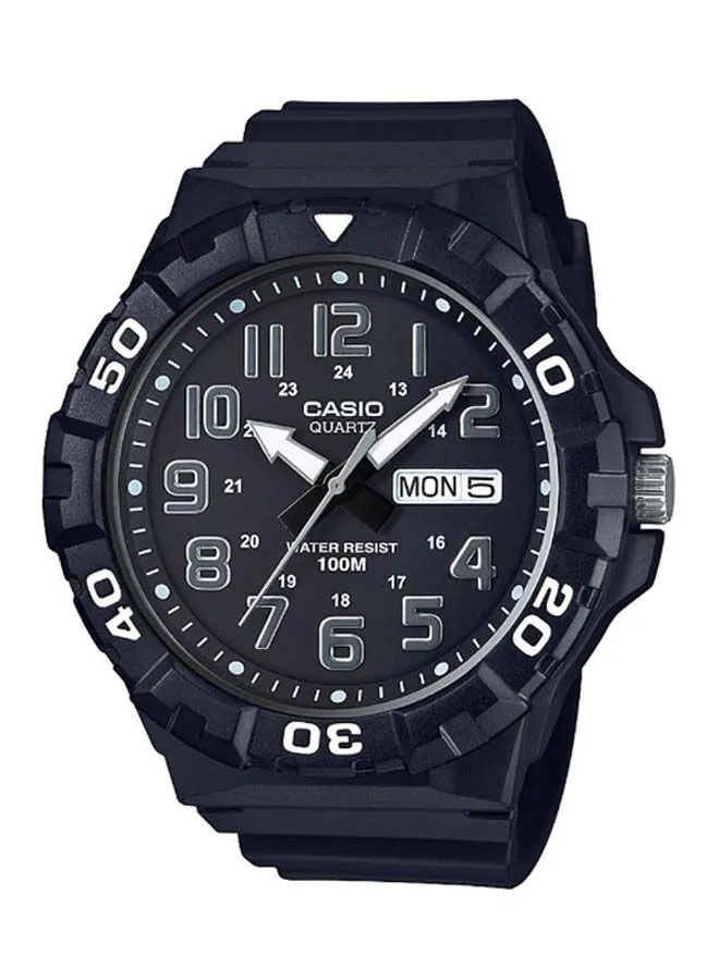 CASIO Men's Resin Analog Watch MRW-210H-1AVDF - 53 mm - Black