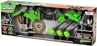 AIR STORM Zing As300 Z Tek Bow Pack Shoots Arrows Up To 155 Feet, For Ages 14 And Colors May Vary, Multicolor, AS300_GREEN