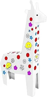 Eazy Kids Diy Doodle | Color & Paint | Art And Craft | 100% Recycled Paper | Birthday Gifts | Set Of 6 Sketch Pen|Giraffe With Music & Light | 3Years+|Multicolor