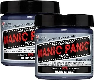 Manic Panic Blue Steel - Silver Hair Dye (2 pack)2