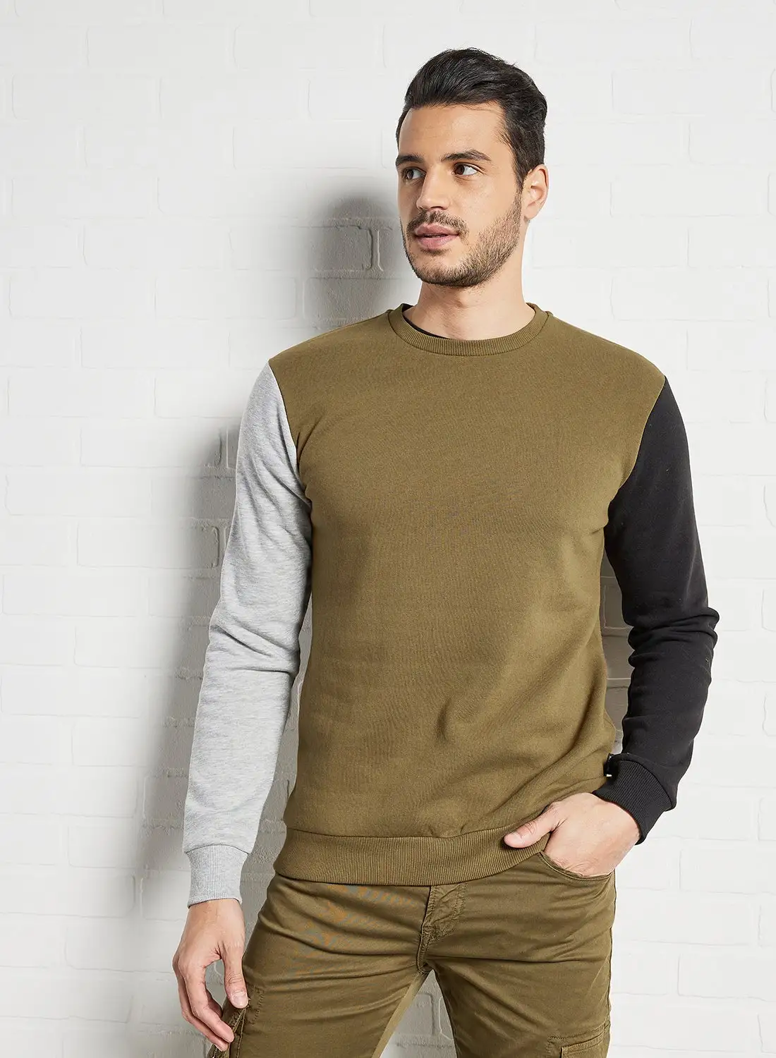 Only & Sons Colourblock Sweatshirt Multicolor