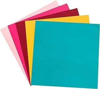 American Crafts CARDSTOCK Pack 12X12, Primary/Smooth, One Size