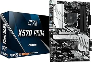 اللوحة الأم Asrock X570 Pro 4 Am4 / 4DDR4 / Hdmi / Dp / Atx