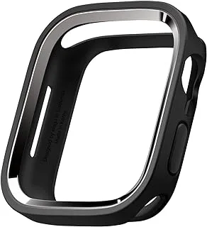 جراب Elago Duo متوافق مع Apple Watch 7 / SE / 6/5/4 ، متوافق مع iWatch 45mm 44mm 41mm 40mm ، حماية كاملة (مادة PC + TPU) ، وصول كامل إلى الشاشة ، جهازان كمبيوتر متضمنان. لا يشمل الشريط