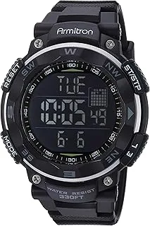 Armitron Men's 40/8254 Digital Chronograph Resin Strap Watch