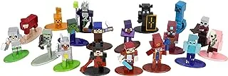 Jada Toys 253265007 Minecraft Dungeons Nano Figure Multi Pack Wave 7, Multicoloured