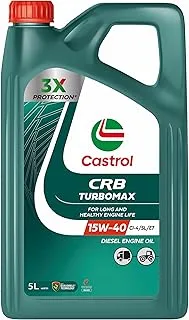 Castrol CRB TURBOMAX Diesel Engine Oil - 15W-40 CI-4/SL/E7 – 5 L