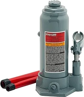 Pro-Lift B-006D Grey Hydraulic Bottle Jack - 6 Ton Capacity