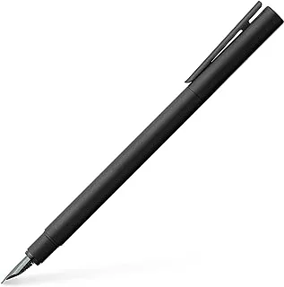 Faber-Castell Neo Slim 342301 Fountain Pen Nib F Metal Black Matt Pack Of 1