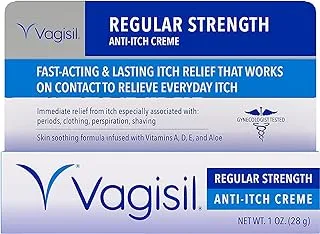 Vagisil Moisturizing Anti Itch Cream, 1oz (28g)